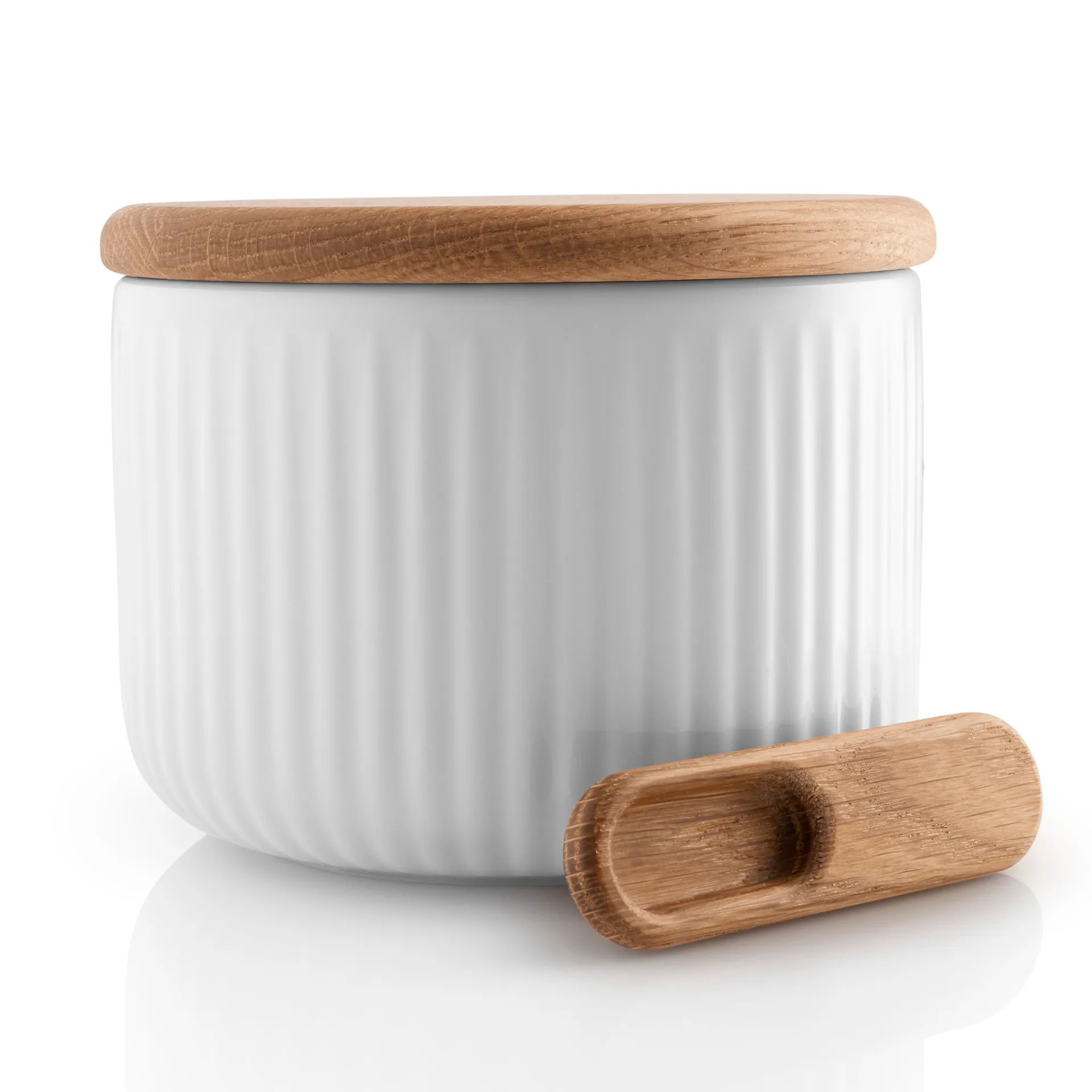 Eva Trio Legio Nova salt 碗  with spoon, 白色 Eva Solo