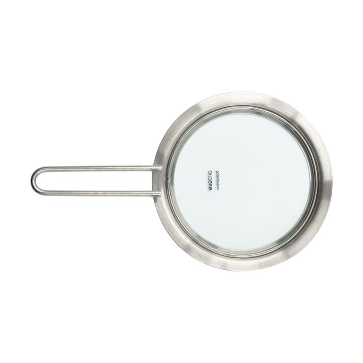 Eva Trio 玻璃 lid recycled stainless steel, Ø13 cm Eva Solo