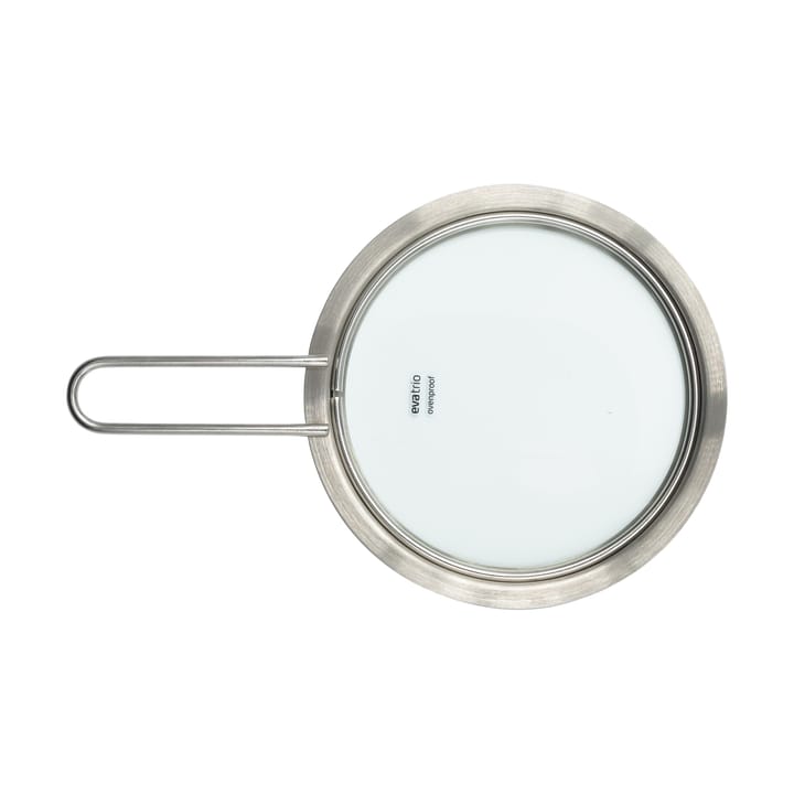 Eva Trio 玻璃 lid recycled stainless steel, Ø16 cm Eva Solo