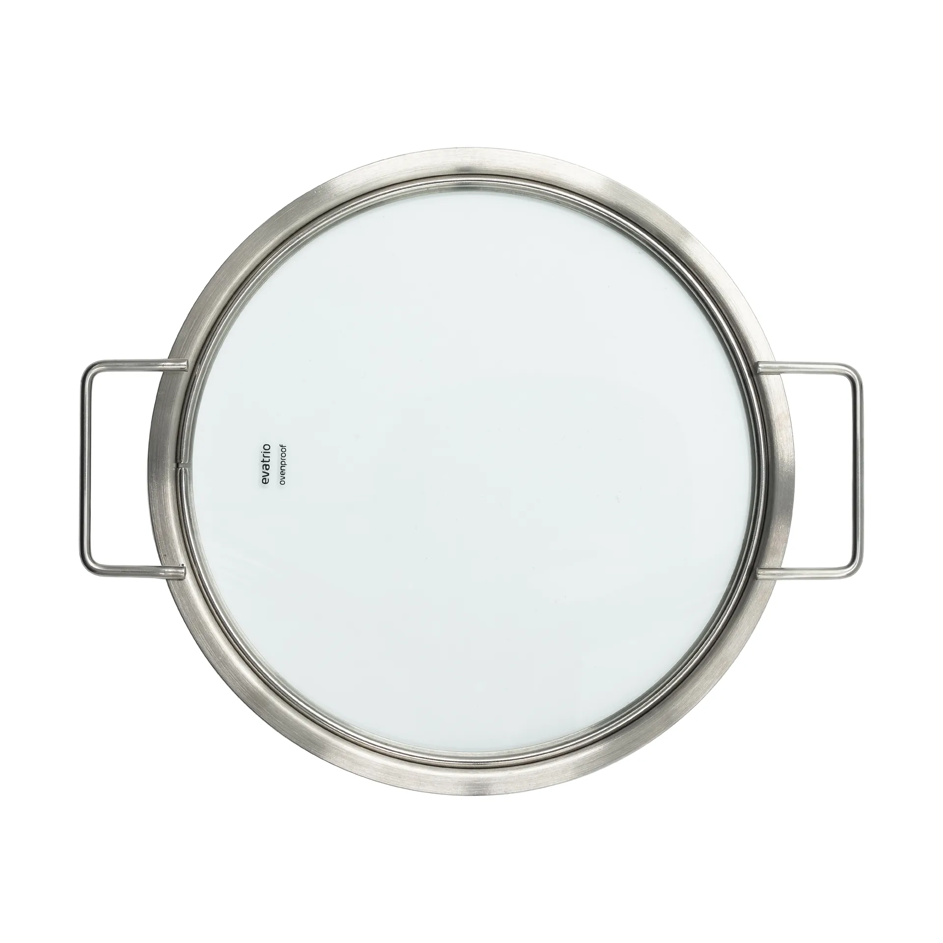 Eva Trio 玻璃 lid recycled stainless steel, Ø24 cm Eva Solo