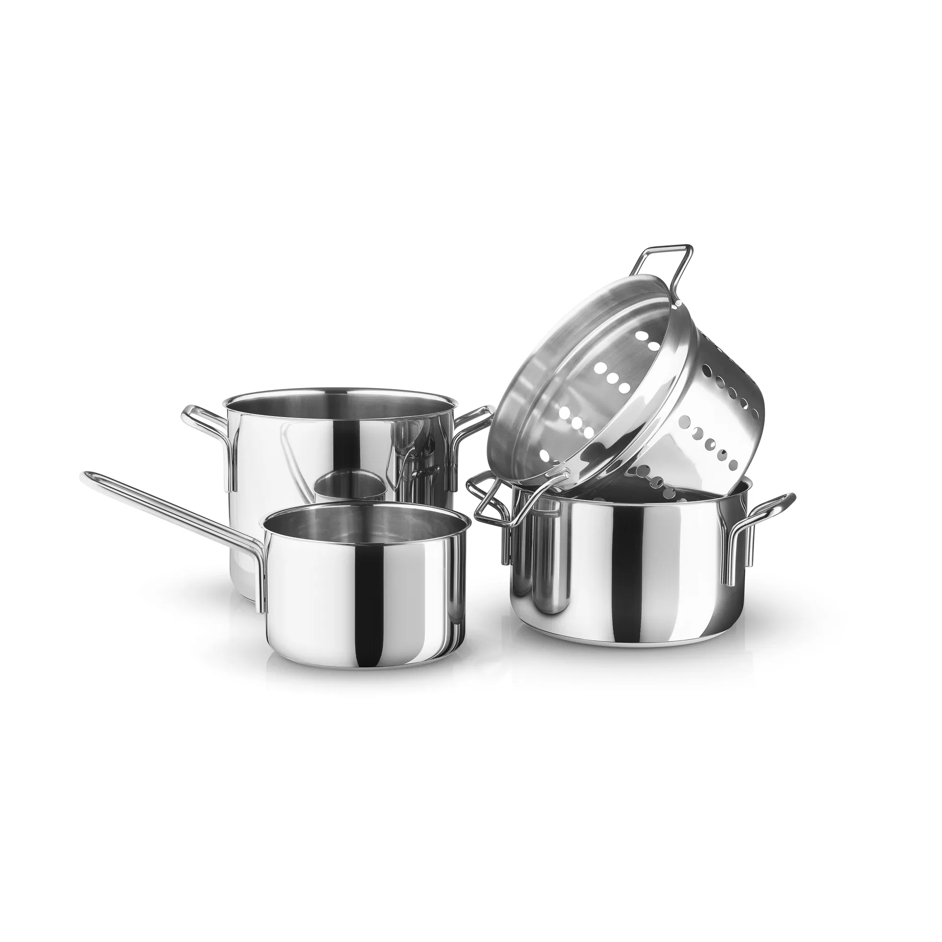 Eva Trio Stainless Steel 炊具套装 4件, 不锈钢 Eva Solo