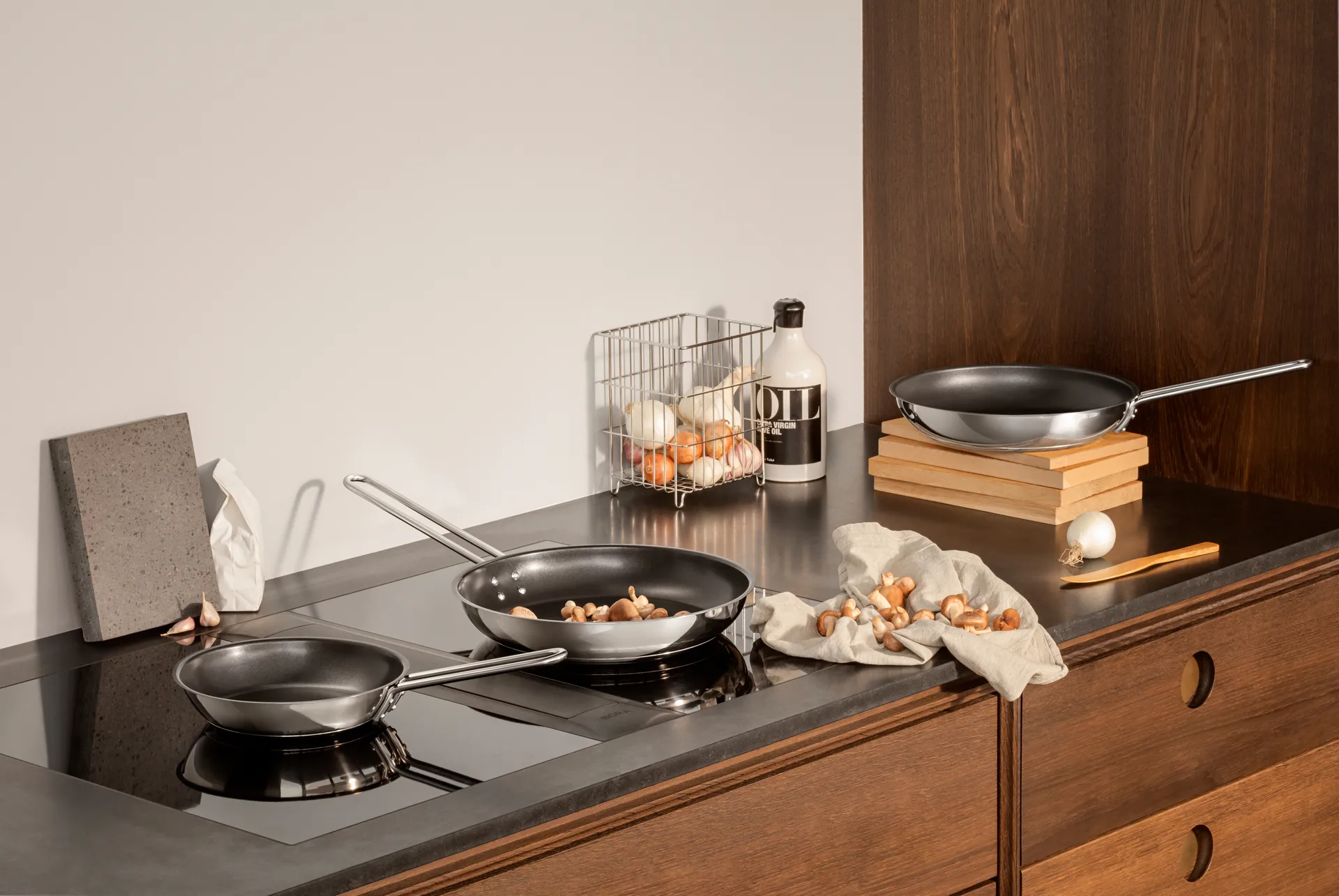 Eva Trio Stainless Steel Slip-Let 煎锅/炒锅, 20 cm Eva Solo