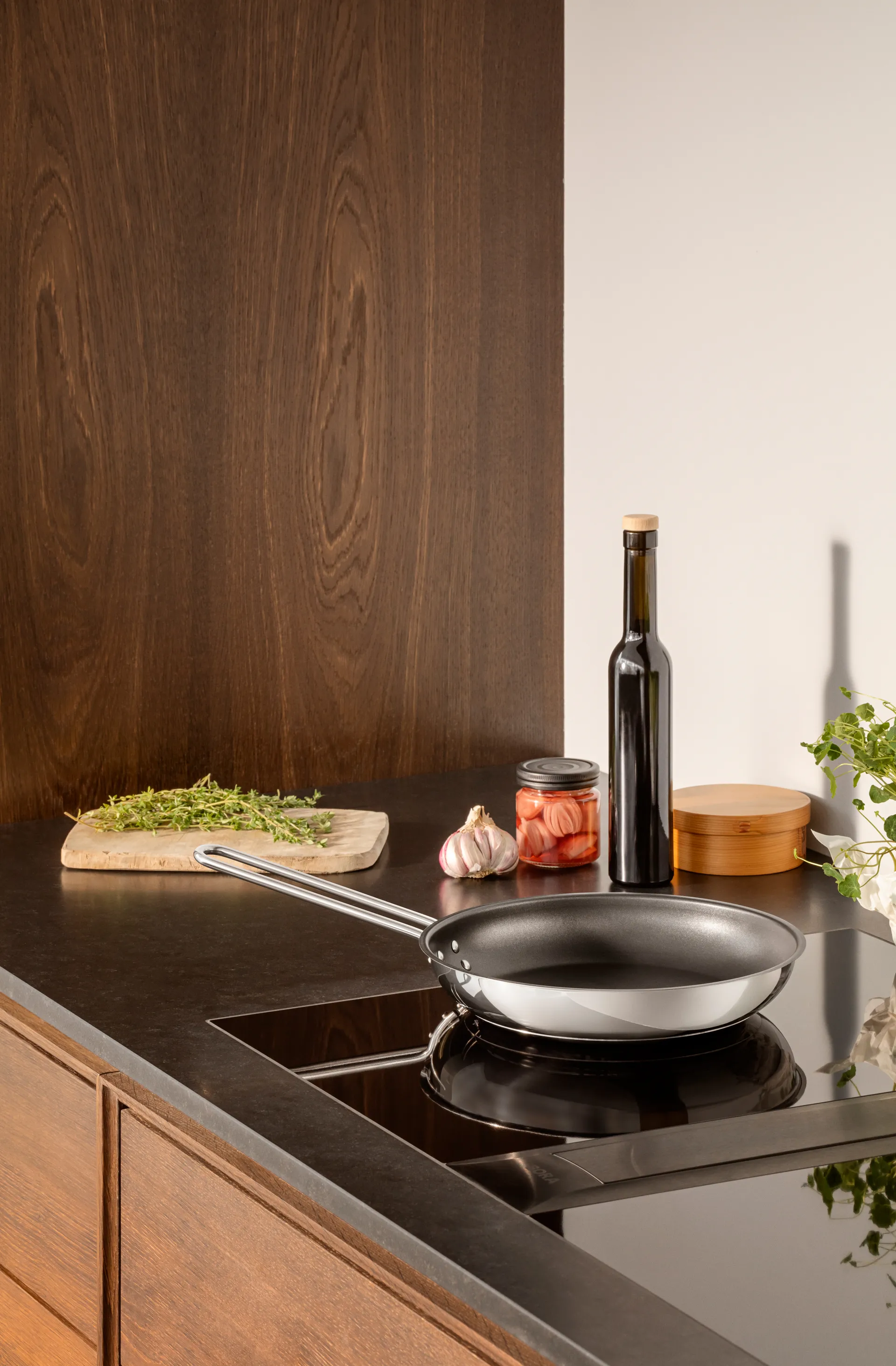 Eva Trio Stainless Steel Slip-Let 煎锅/炒锅, 24 cm Eva Solo