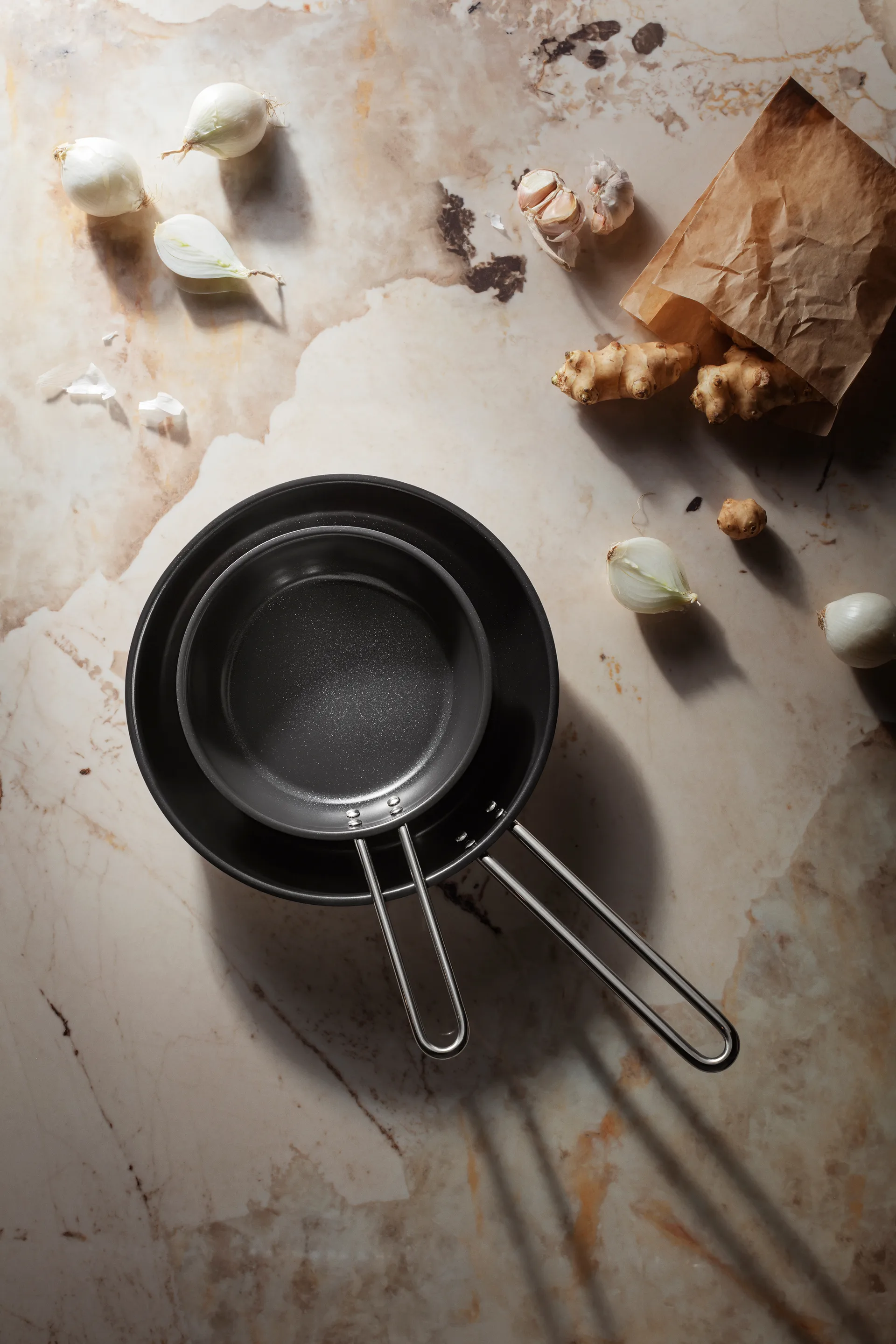 Eva Trio Stainless Steel Slip-Let 陶瓷制品 煎锅/炒锅, 30 cm Eva Solo