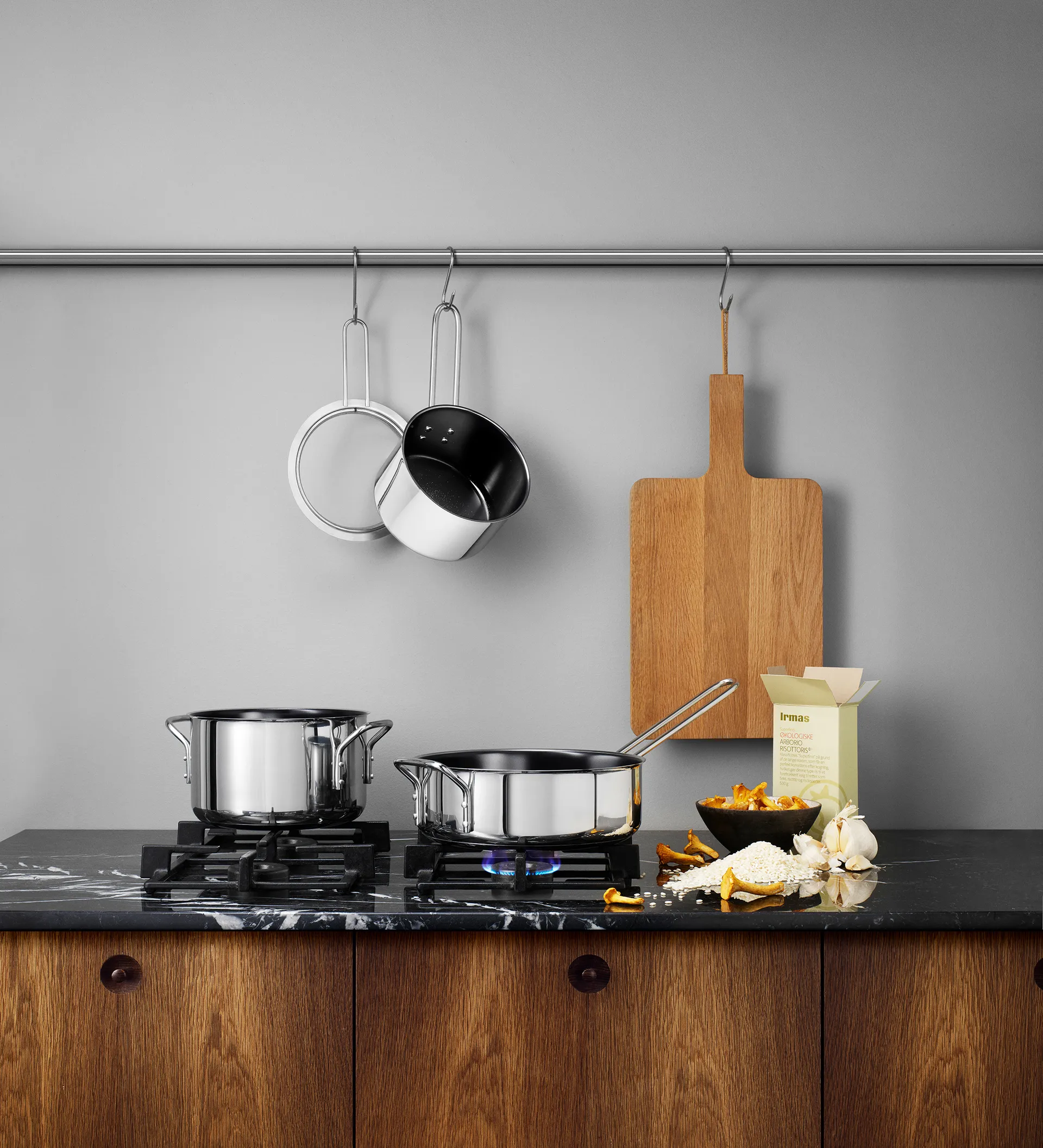 Eva Trio Stainless Steel Slip-Let 陶瓷制品 saucepan, 1.8 L Eva Solo