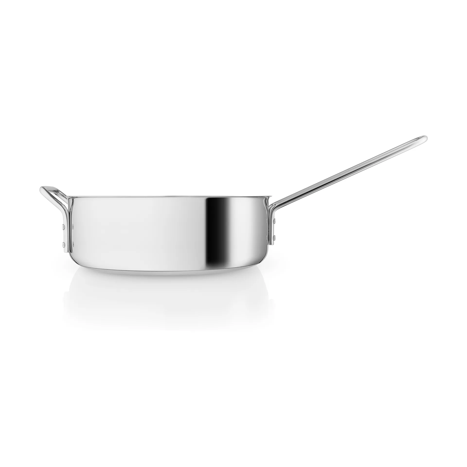 Eva Trio Stainless Steel Slip-Let 陶瓷制品 sauté pan, 24 cm Eva Solo