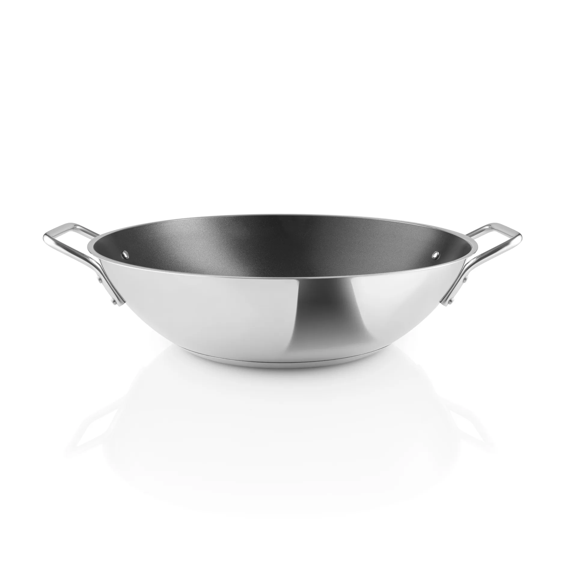 Eva Trio Stainless Steel Slip-Let 陶瓷制品 wok , 32 cm Eva Solo
