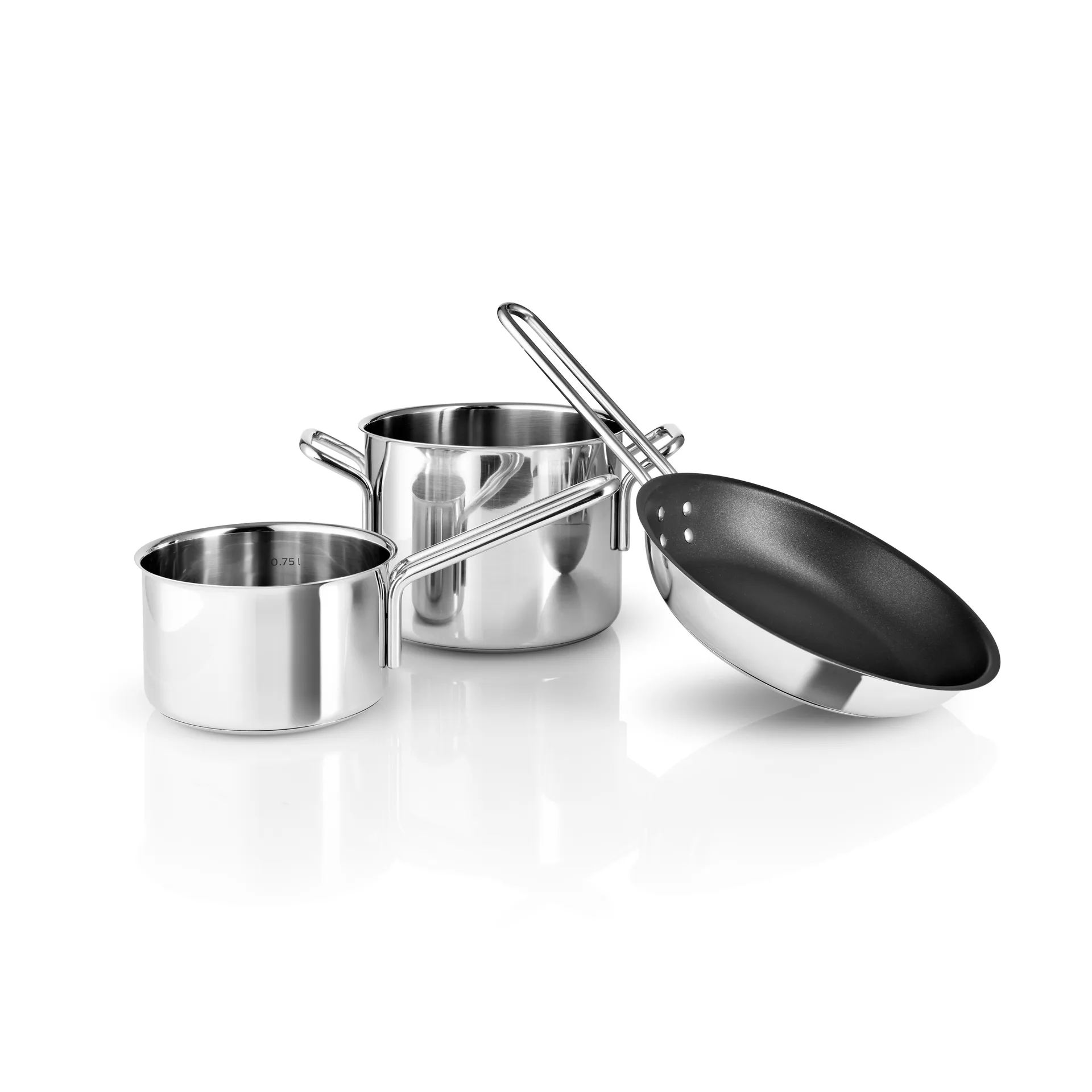 Eva Trio Stainless Steel starter 套装 3件, 不锈钢 Eva Solo