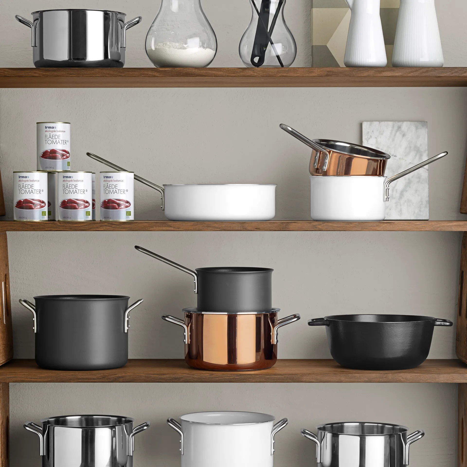 Eva Trio White Line sauté pan, 24 cm Eva Solo