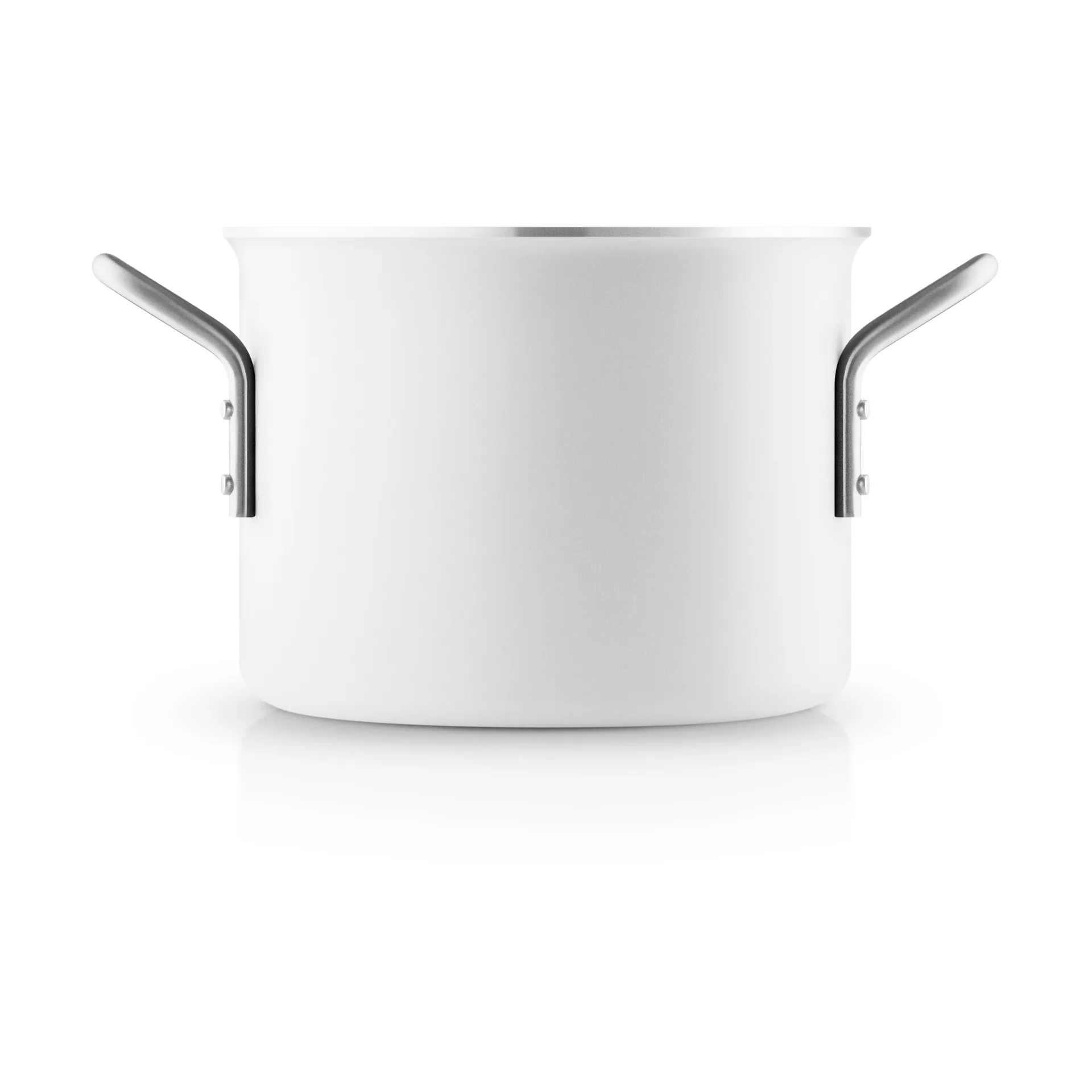Eva Trio White Line Slip-Let 陶瓷制品 pot, 2.5 L Eva Solo