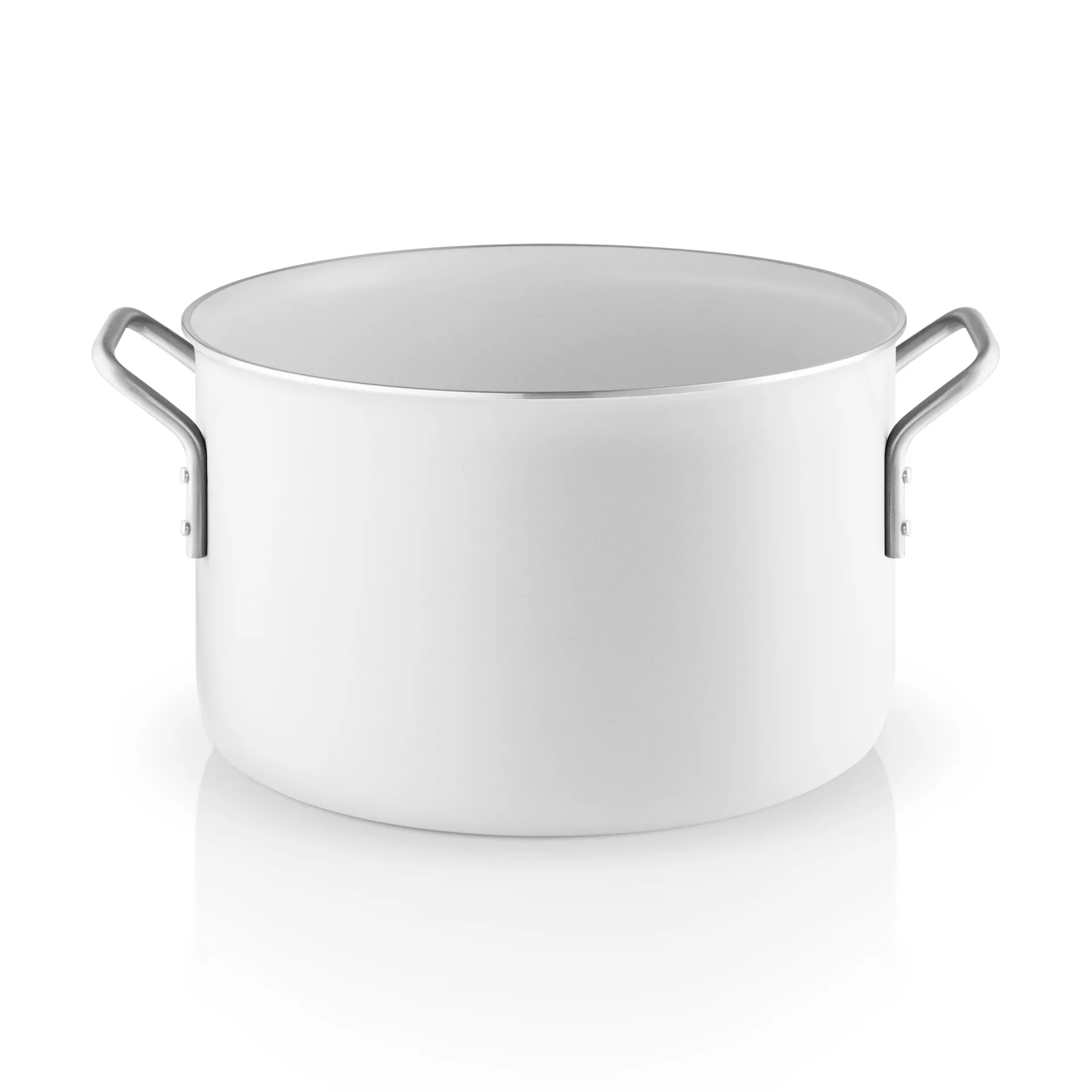 Eva Trio White Line Slip-Let 陶瓷制品 pot, 7 L Eva Solo