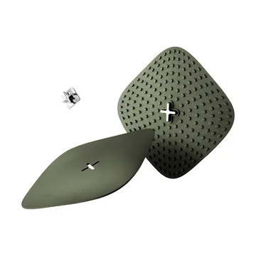 Green Tool 带挂钩防烫垫18x18cm 2件装 - 绿色 - Eva Solo