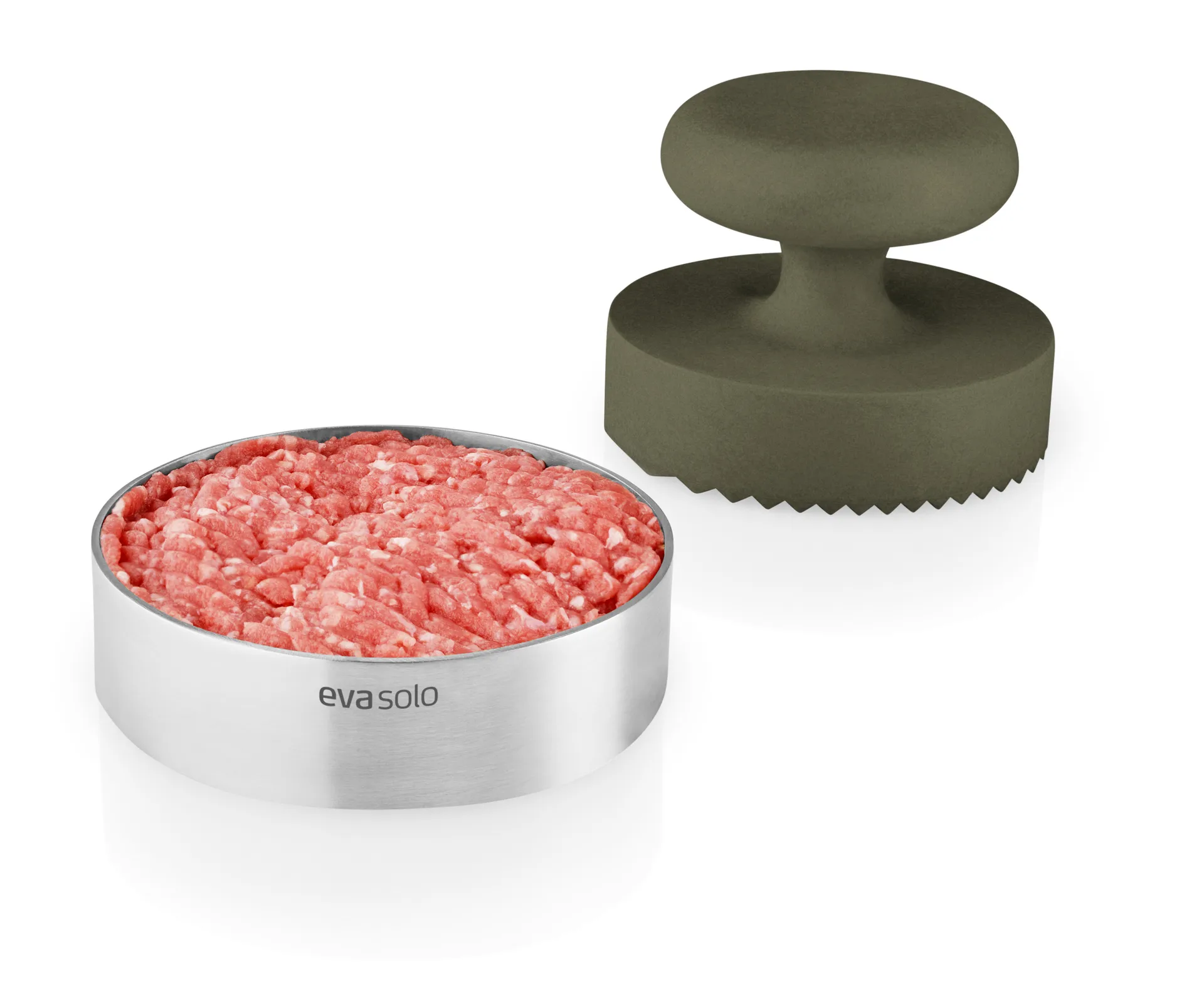 Green Tool hamburger press, 绿色 Eva Solo