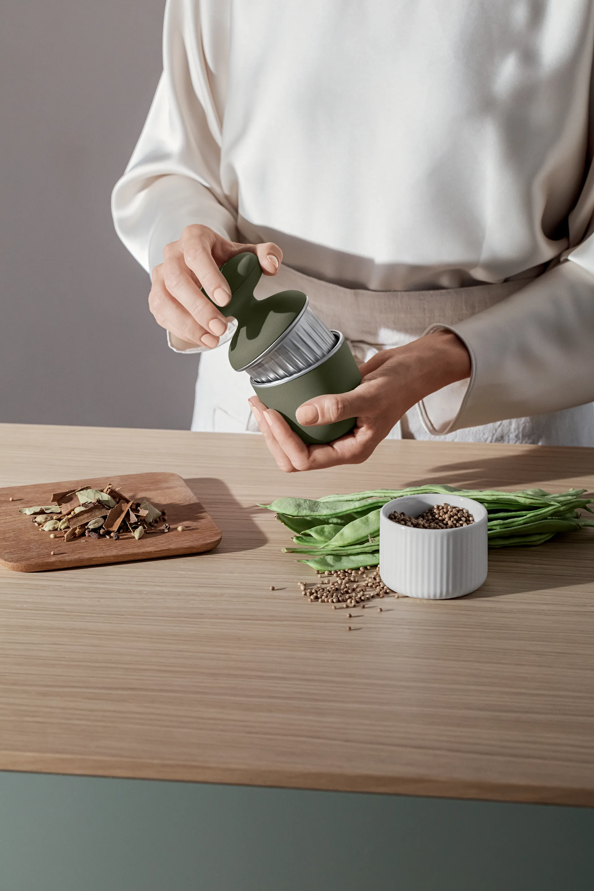 Green Tool herb grinder, 绿色 Eva Solo