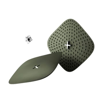 Green Tool pot holders with 挂钩 18x18 cm 两件套装 - 绿色 - Eva Solo