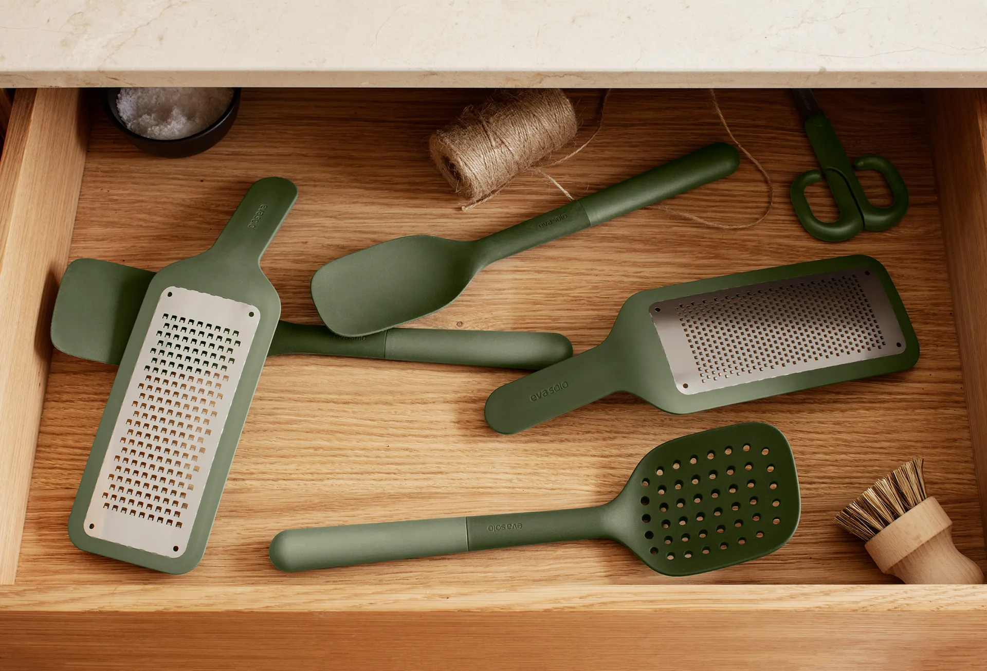 Green Tool 磨丝器 绿色, 精细款 Eva Solo