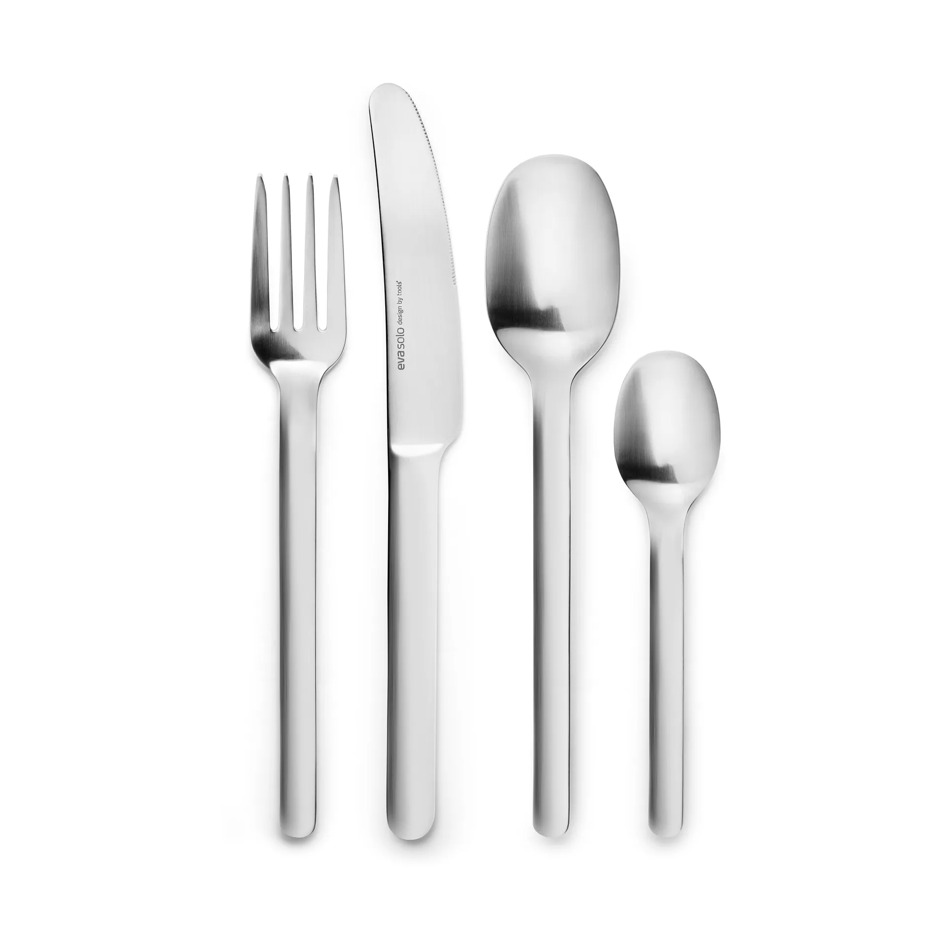 Nordic Kitchen 刀叉勺 16件, Stainless steel Eva Solo