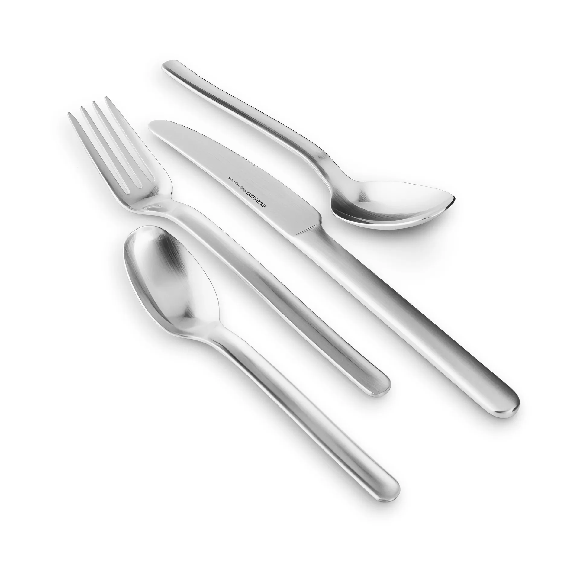 Nordic Kitchen 刀叉勺 16件, Stainless steel Eva Solo