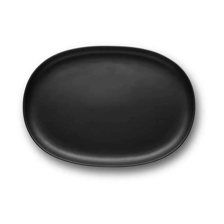 Nordic Kitchen 椭圆形餐盘 36cm - 黑色 - Eva Solo