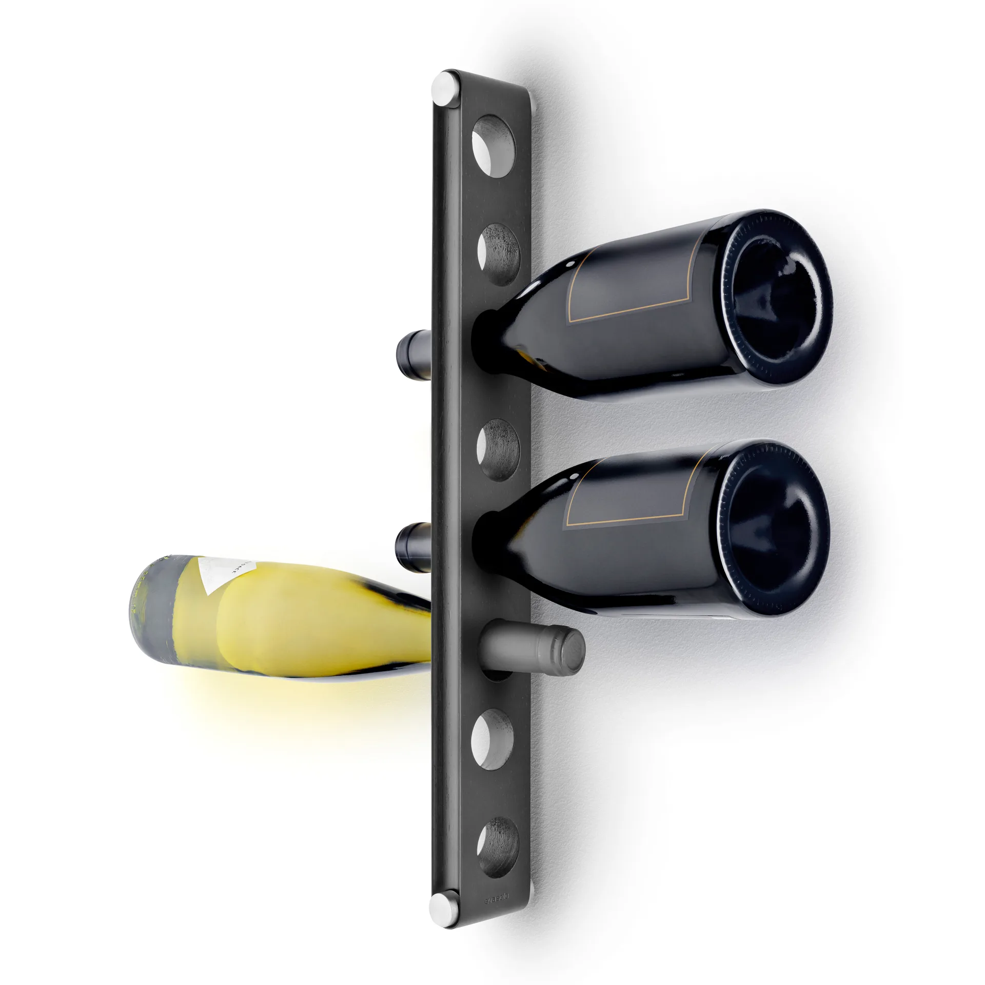 Nordic Kitchen hanging wine storage, 黑色 Eva Solo