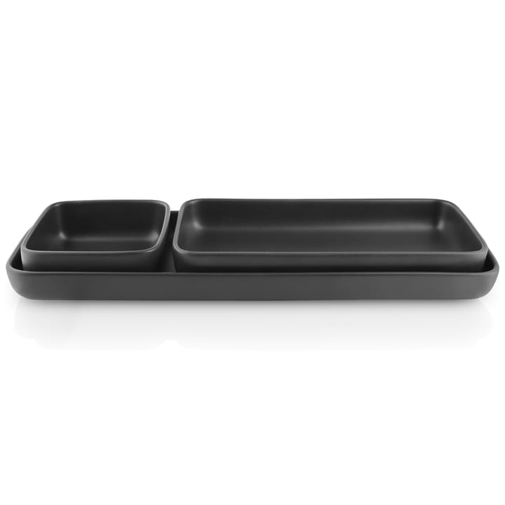 Nordic Kitchen serving platter 12x24 cm, 黑色 Eva Solo