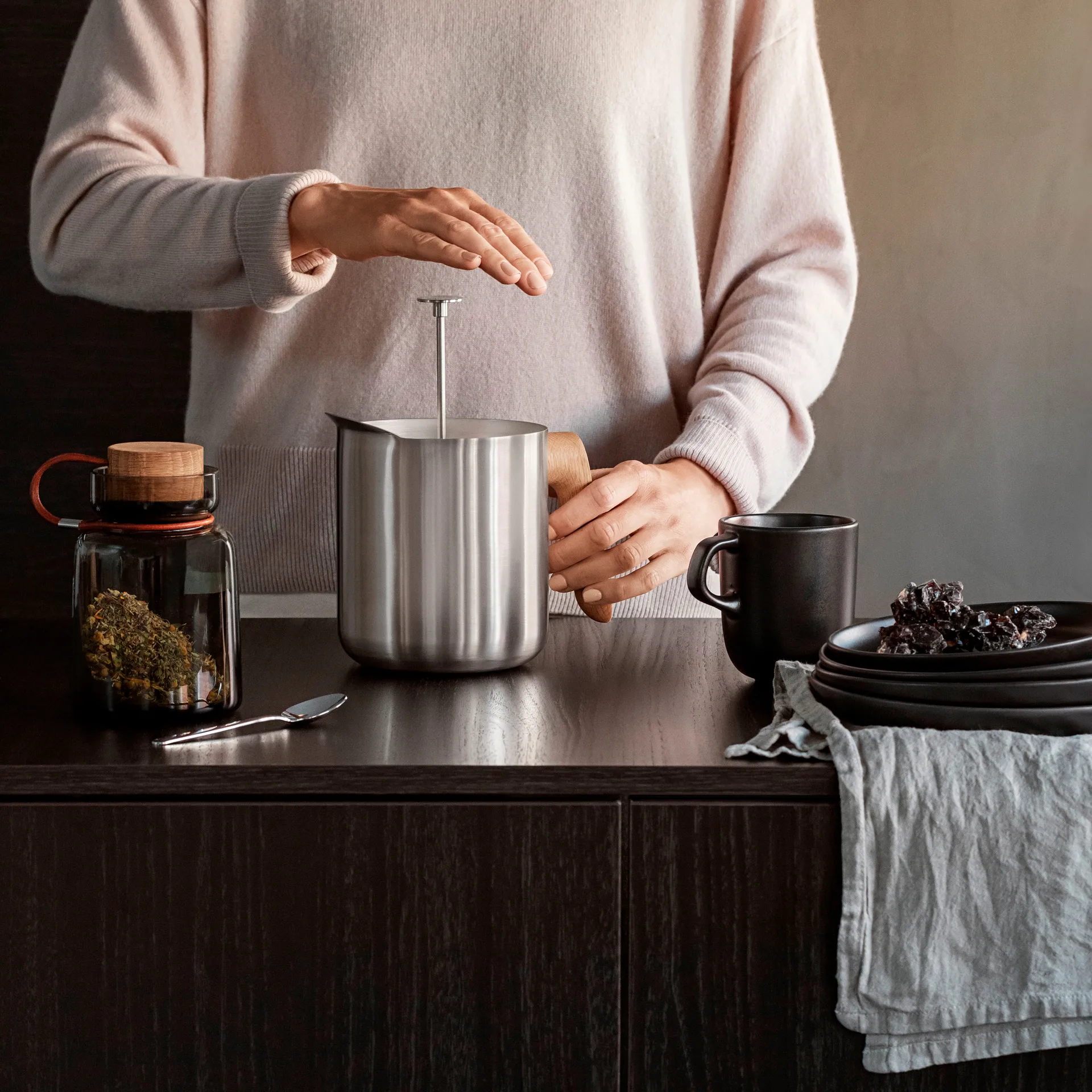 Nordic Kitchen 滤茶器, 不锈钢 Eva Solo