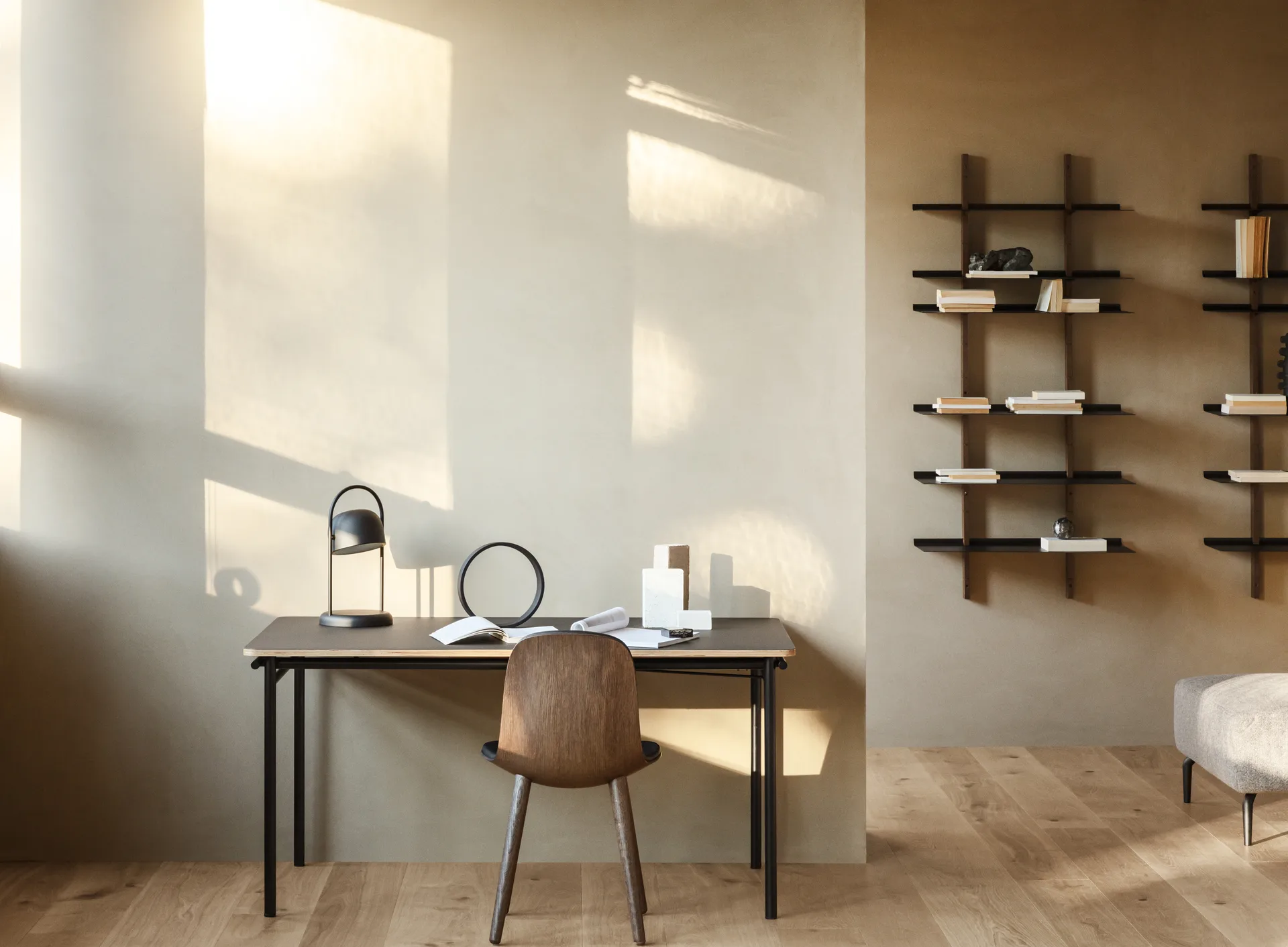 Quay 台灯 40 cm, 黑色 Eva Solo