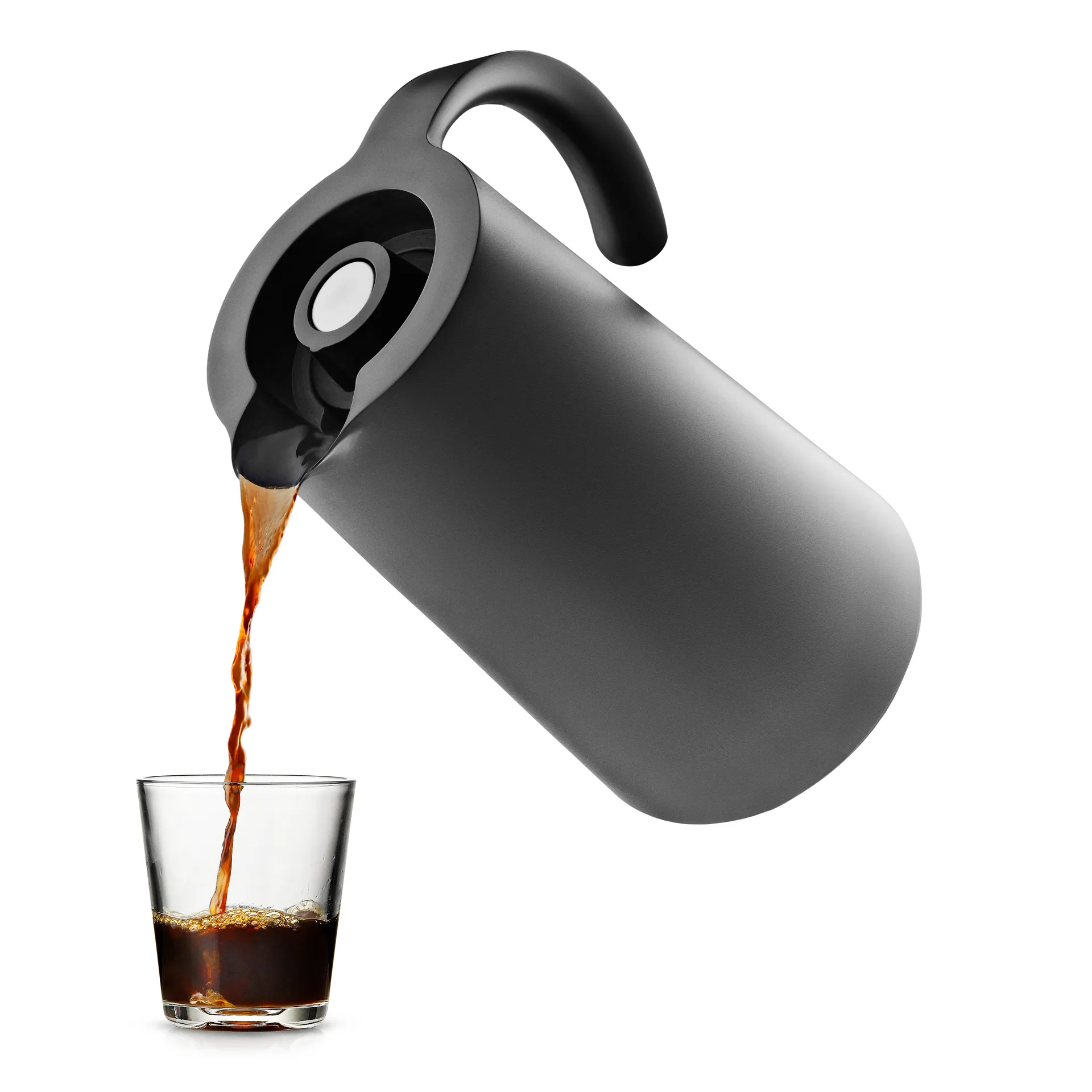 Rise 热水瓶jug 1 L, 黑色 Eva Solo