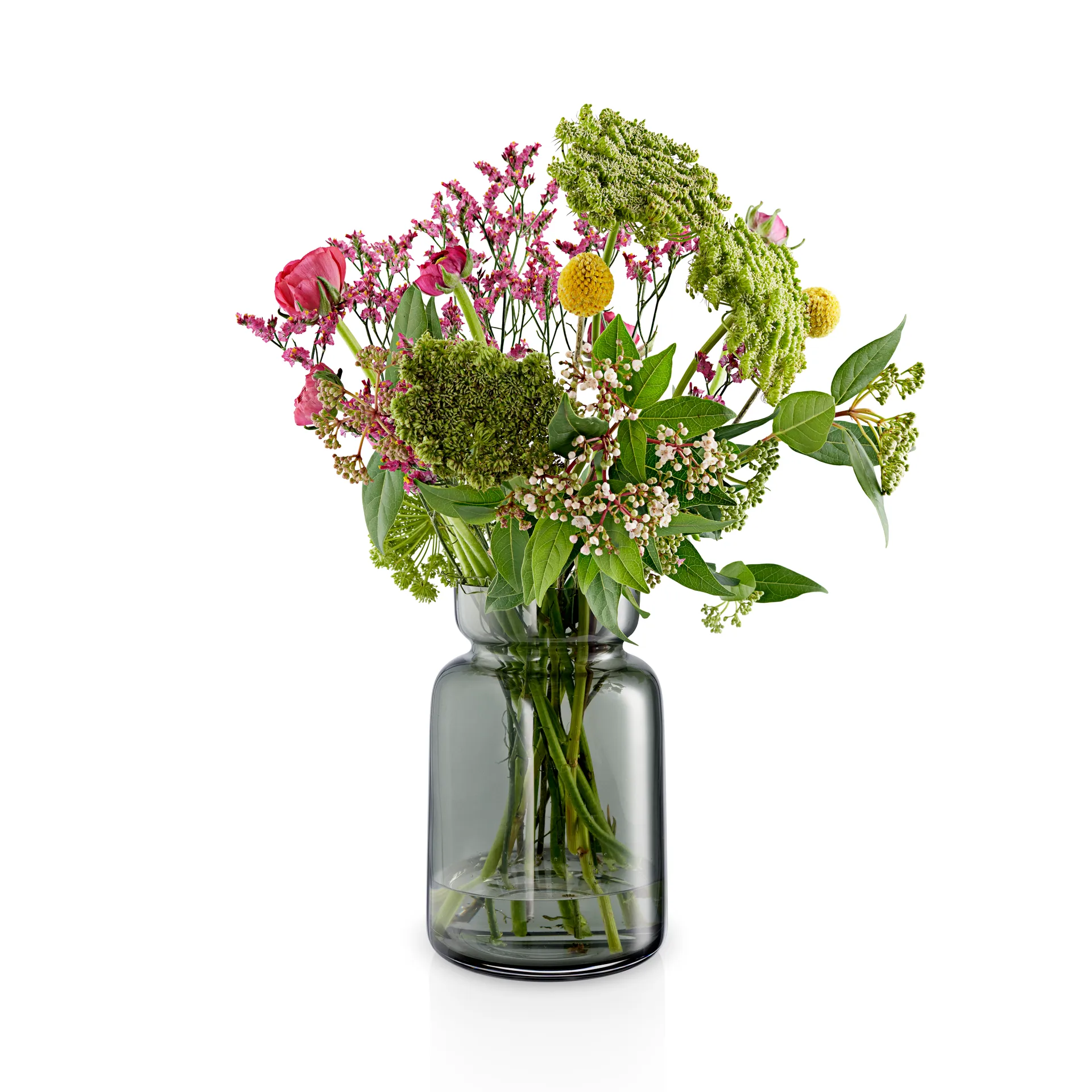 Silhouette glass- 花瓶  smokey grey, 18.5 cm Eva Solo