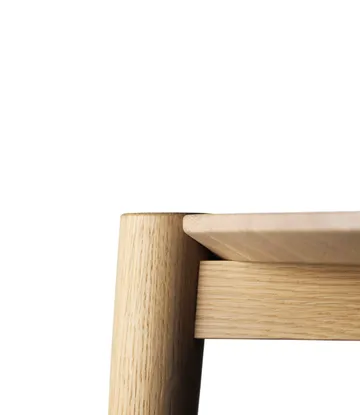 D102 Søs 咖啡桌 Ø70 cm - 自然木色 nature 涂漆的 - FDB Møbler