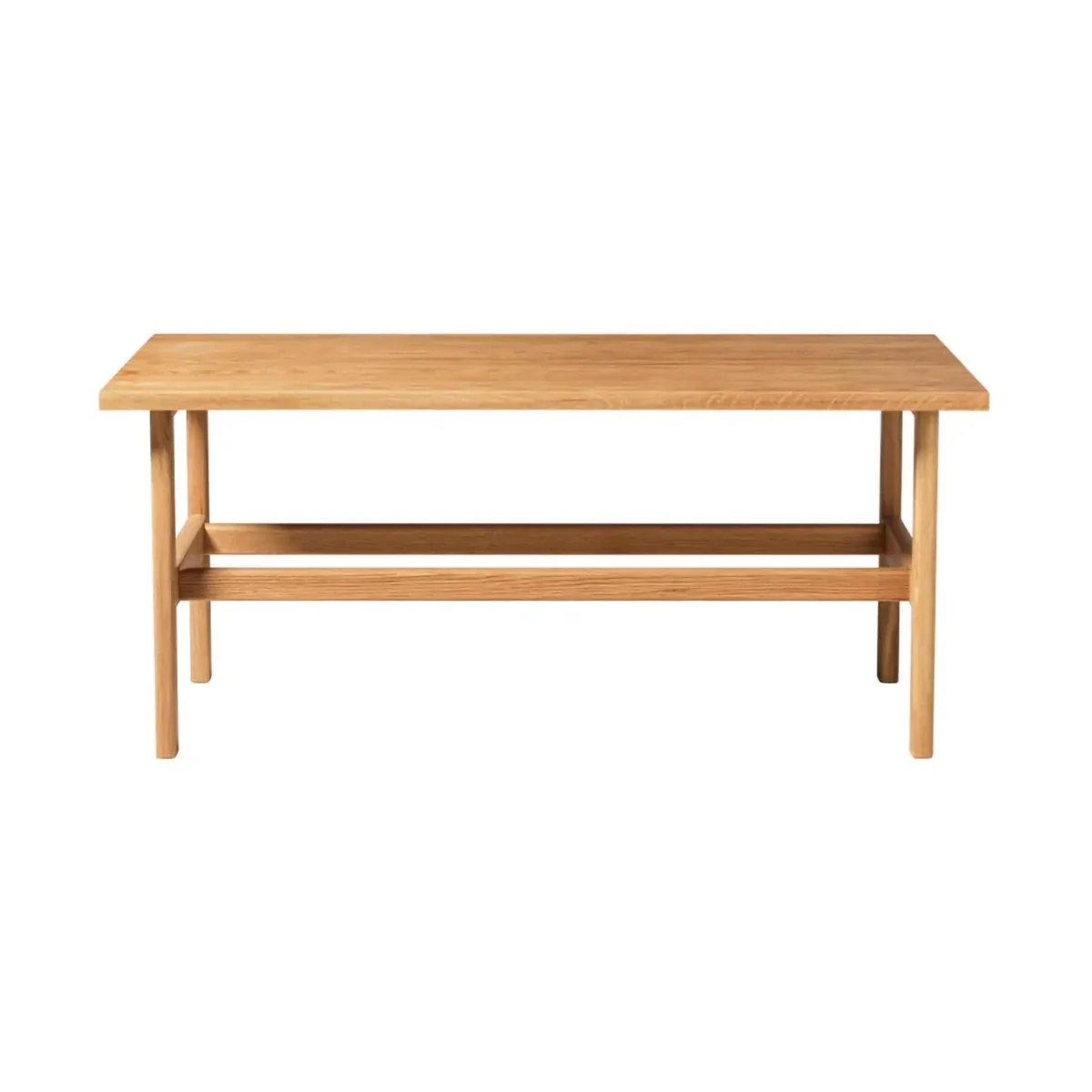 D33 咖啡桌 60x120cm, 实心橡木_涂油款 FDB Møbler