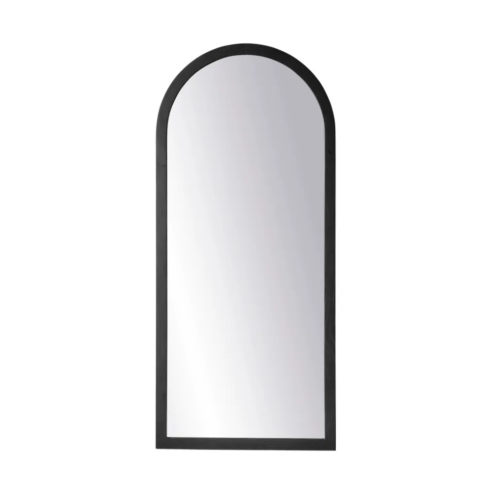 I2 Mossø 挂墙镜, 黑色漆面橡木_40x90cm FDB Møbler