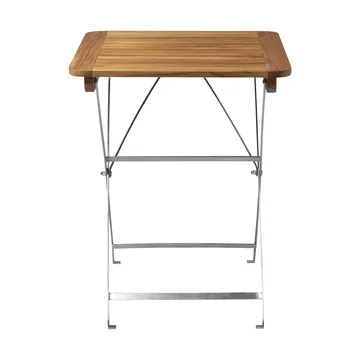 M26 Lilleø balcony 桌子 - Teak-不锈钢 - FDB Møbler