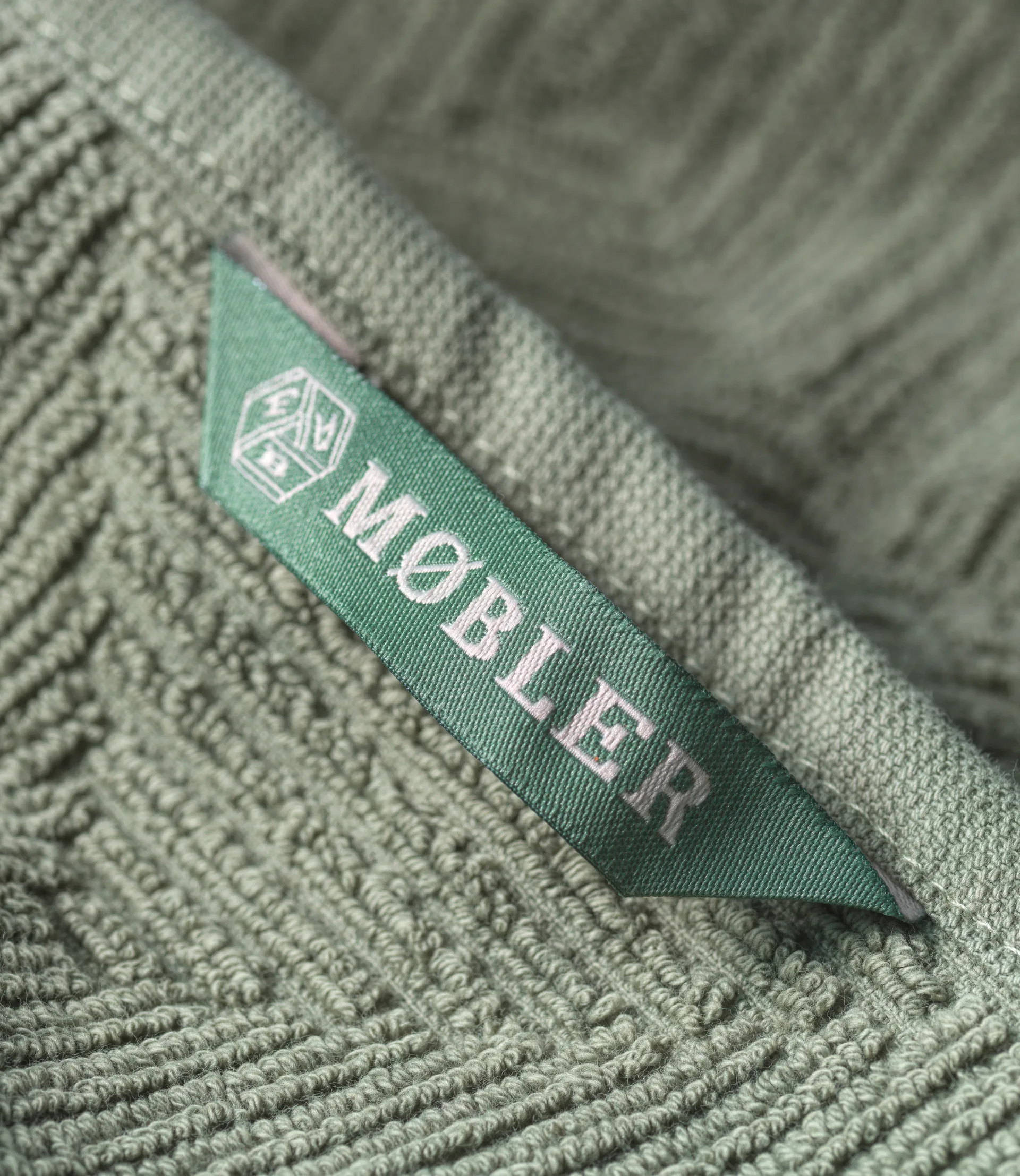 R33 Kirkeby 浴巾 2件装, 浪花蓝 FDB Møbler