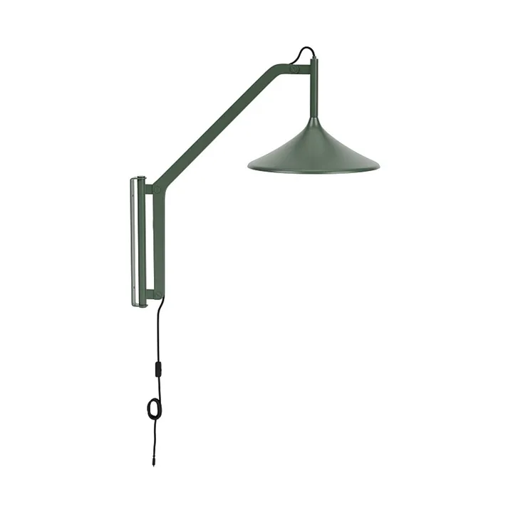 U18 Hasle北欧风格简约设计壁灯 - 橄榄绿色_67.5cm - FDB Møbler