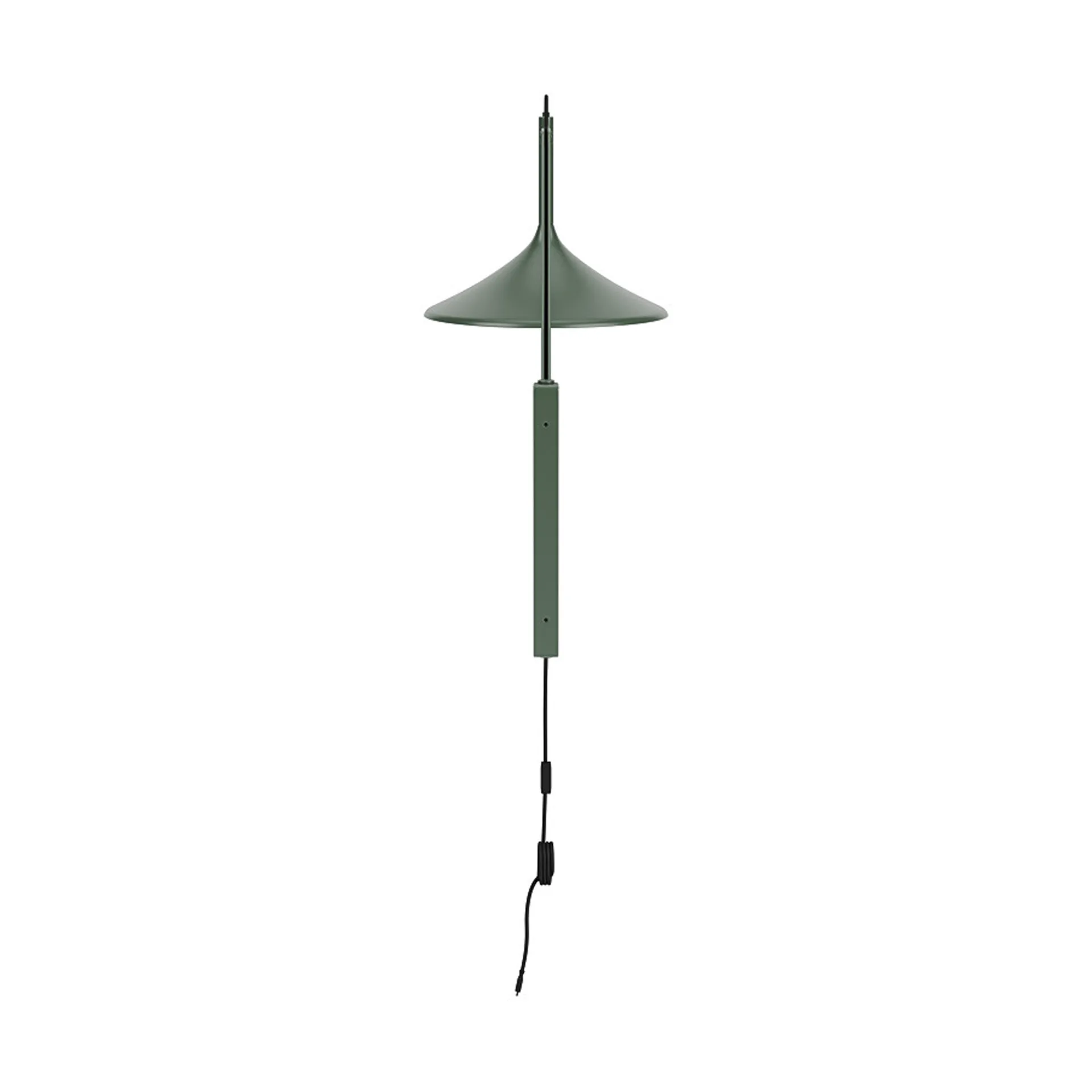 U18 Hasle北欧风格简约设计壁灯, 橄榄绿色_67.5cm FDB Møbler