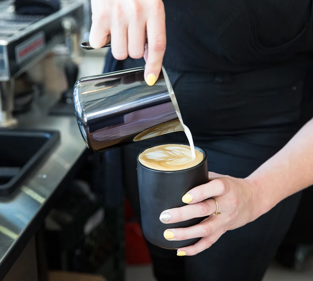Monty Latte 杯子 11oz 32 cl, 黑色 Fellow
