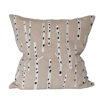 木 靠枕套 48x48 cm - 原色/自然色 - Fine Little Day