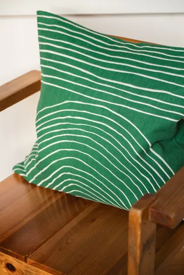 吸管 靠枕套 48x48 cm - 绿色 - Fine Little Day