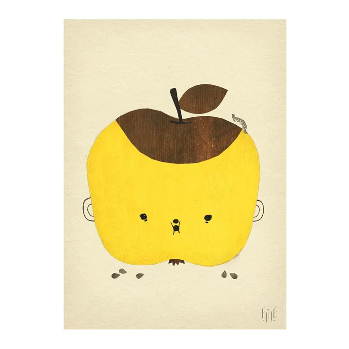 Apple Papple 海报 - 50x70cm - Fine Little Day