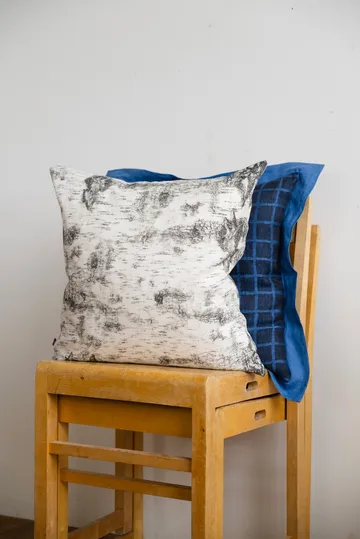 Bark 靠枕套 48x48 cm - 黑色-白色 - Fine Little Day