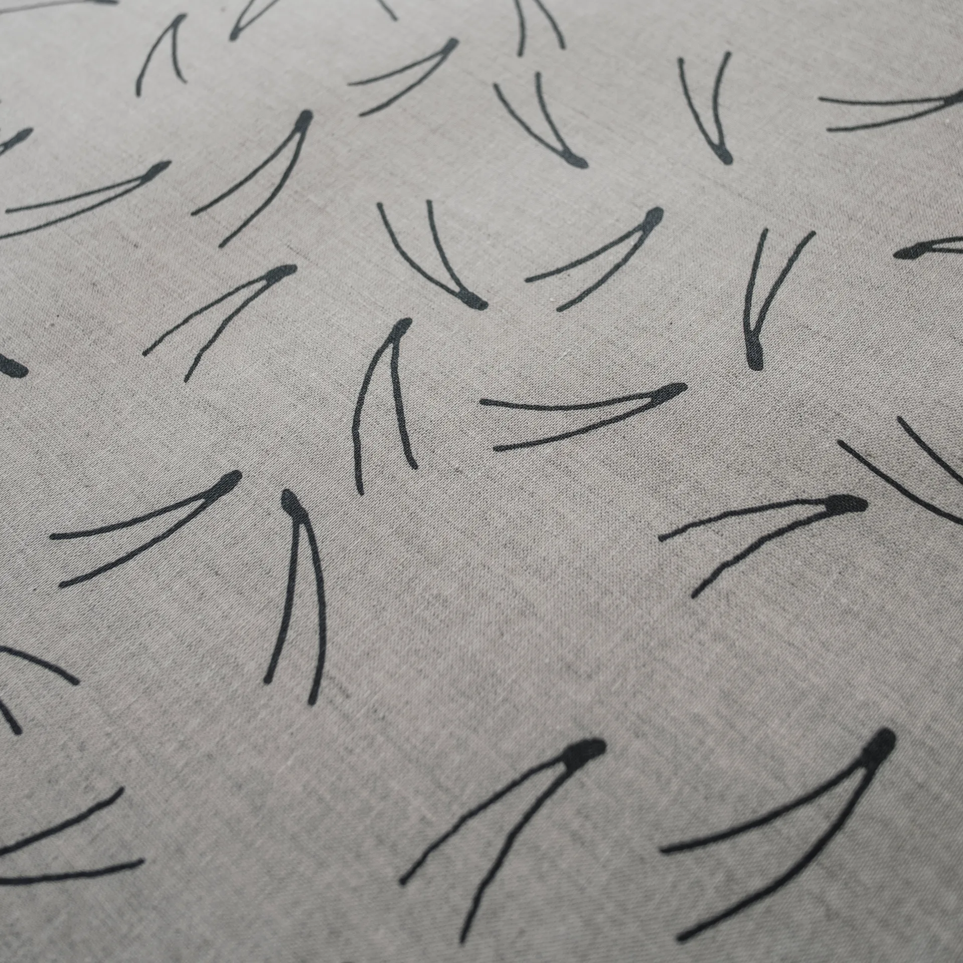 Barr oilcloth, 黑色-nature Fine Little Day