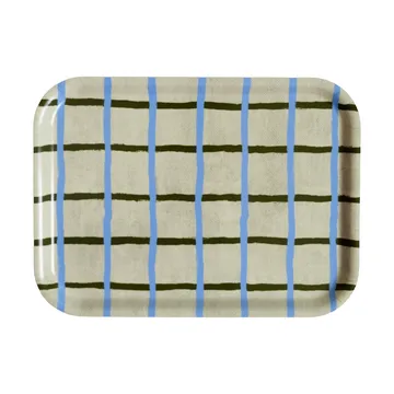 Checkered 托盘 20x27 cm - Pistachio - Fine Little Day