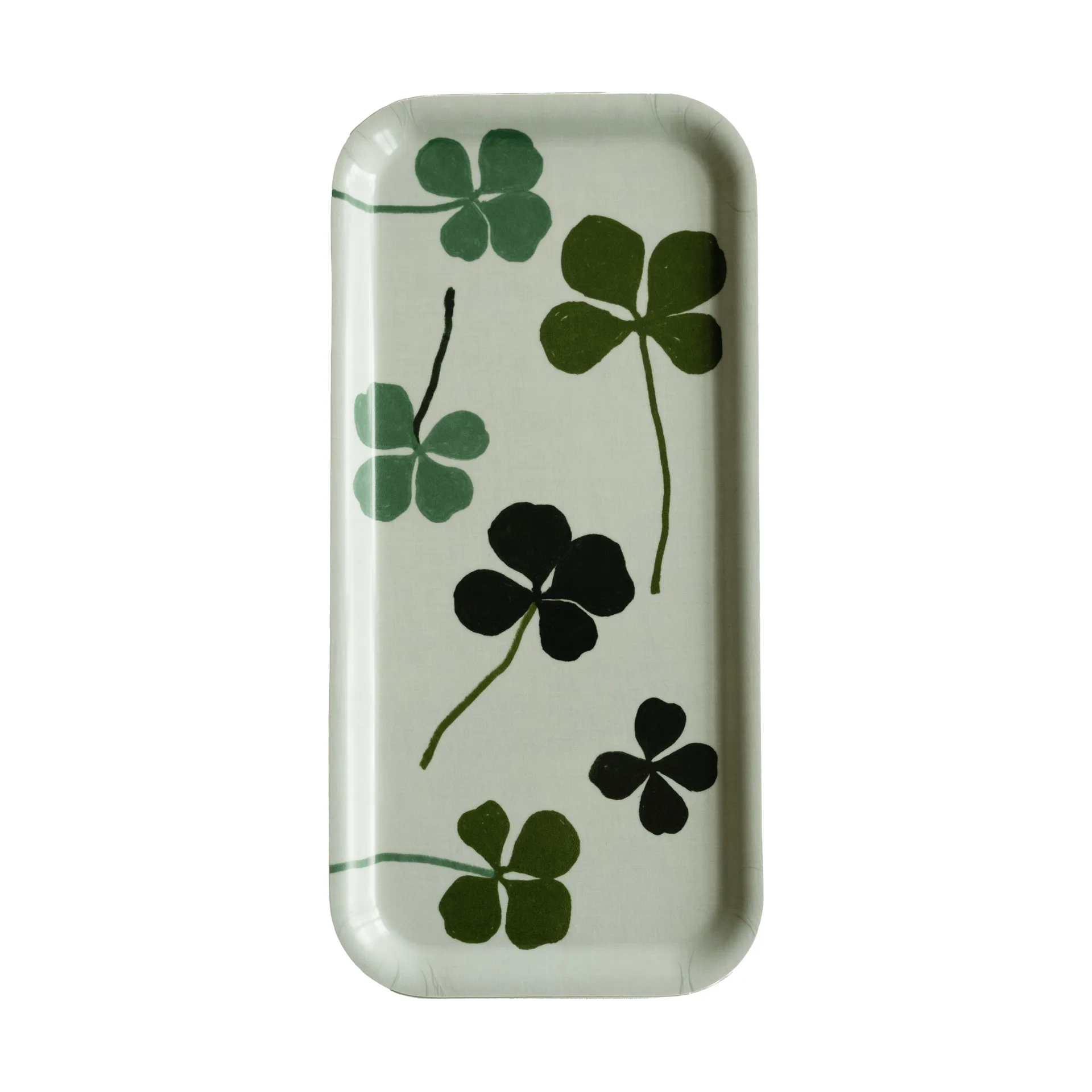 Clover 托盘, 绿色，13x27cm Fine Little Day