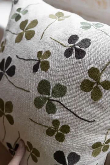 三叶草Clover枕套_48x48cm - 绿色_自然色 - Fine Little Day
