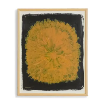 Dandelion 海报 40x50 cm - 黄色配黑色 - Fine Little Day
