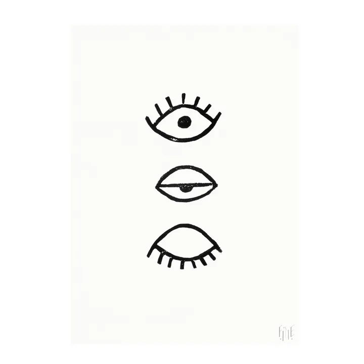Eye Eye 海报 - 50x70cm - Fine Little Day