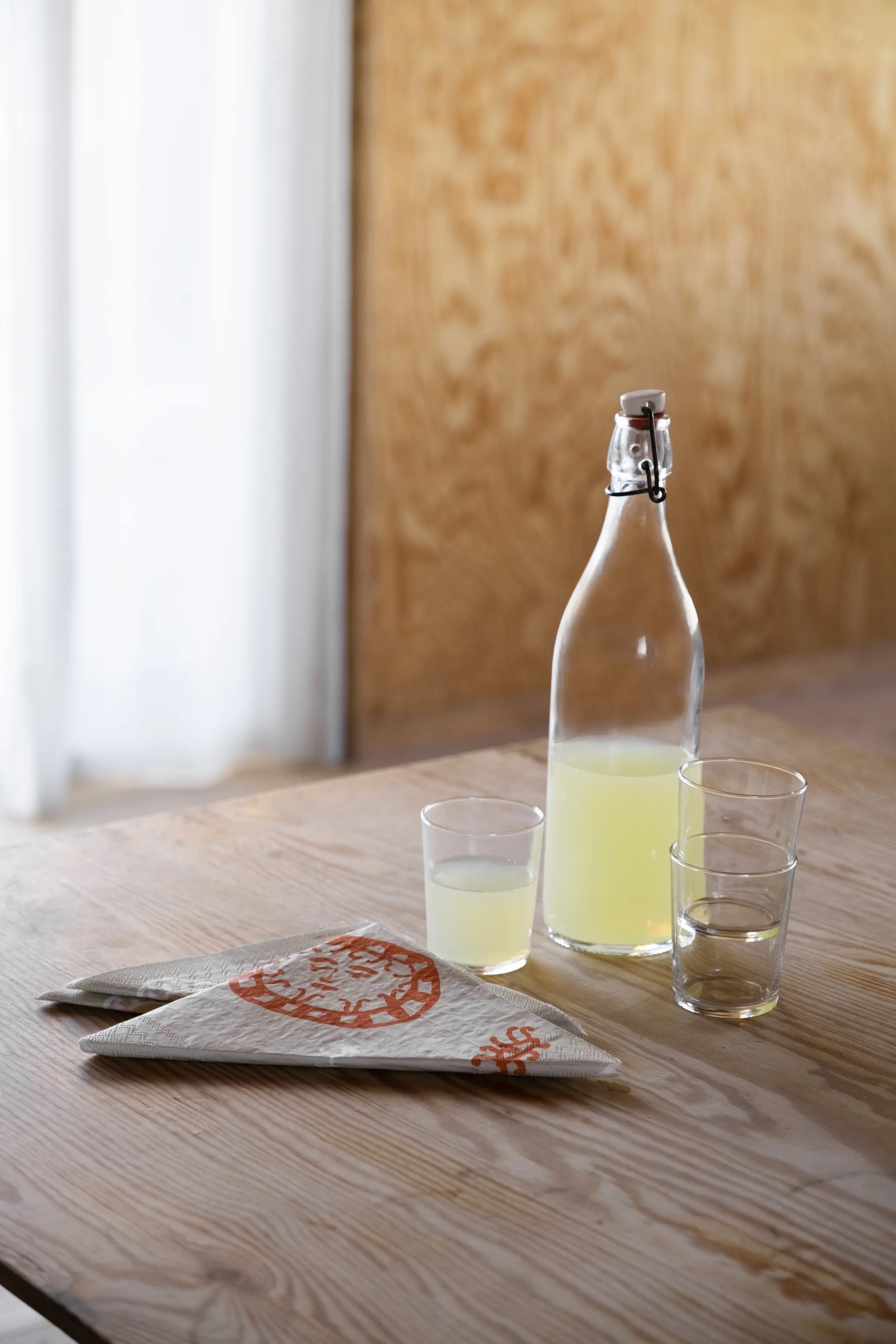 Figures 餐巾纸 20 pack, Beige-red Fine Little Day