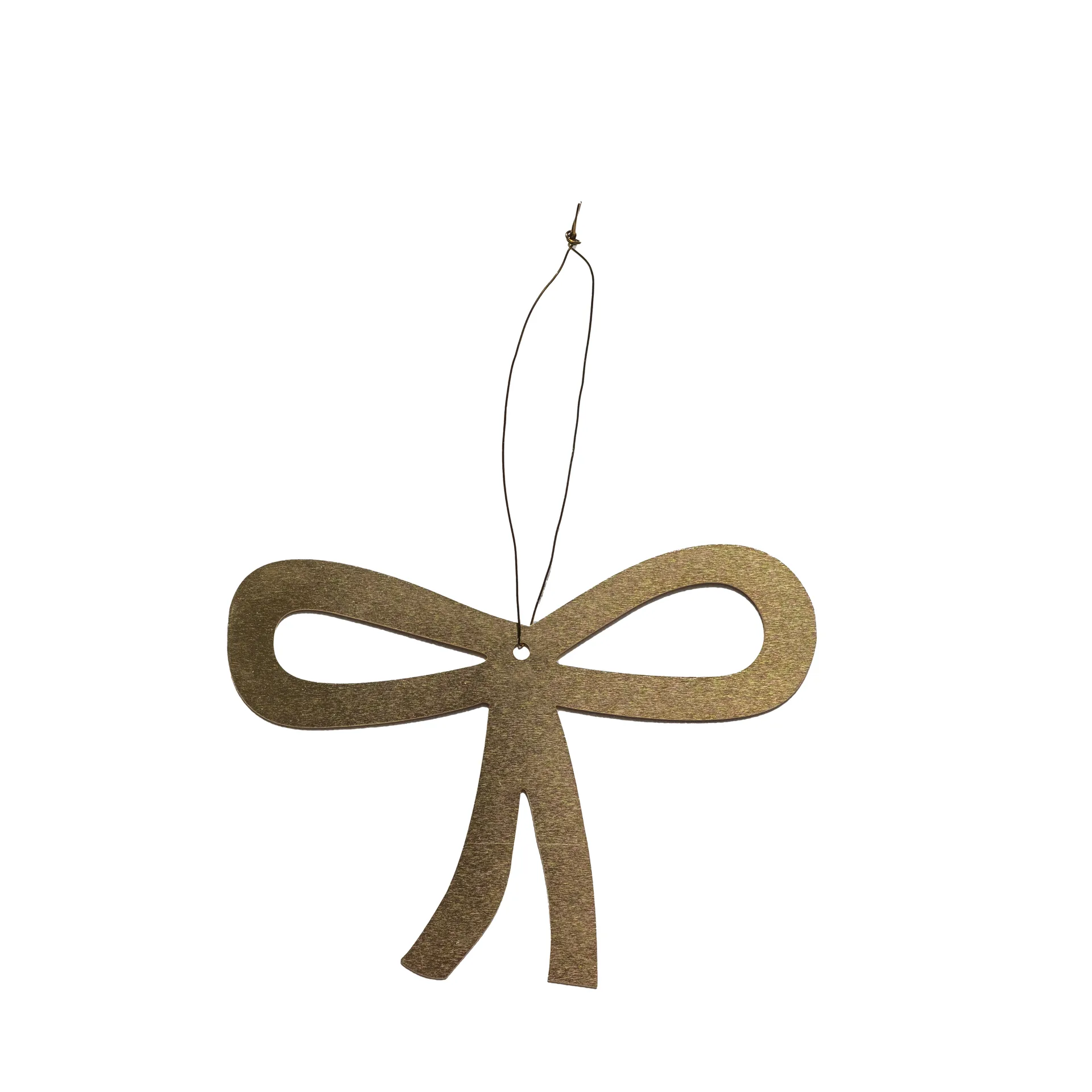Fine Little Day 圣诞装饰 Bow, 黄铜 Fine Little Day