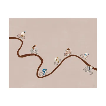 Giro 海报 - 米色, 50x40 cm - Fine Little Day